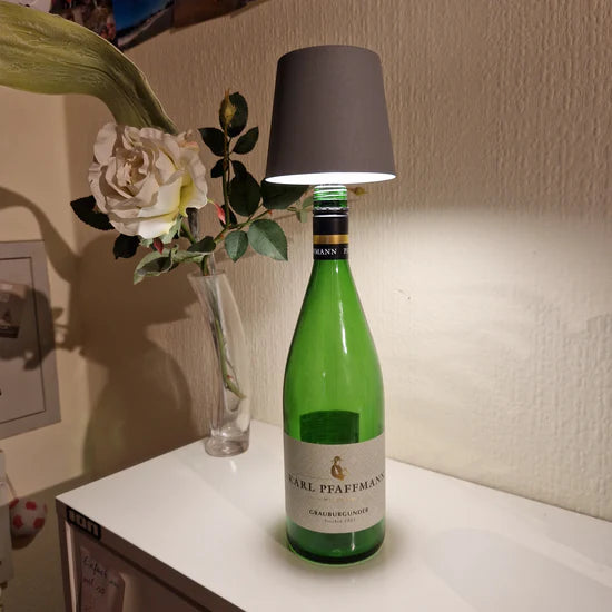 Bottle lamp customer setup